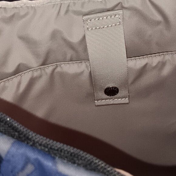 Pacsafe Gray and Blue Crossbody Bag with Camouflage Pattern - Picture 8 of 12